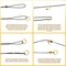2425pcs Crimp Beads Jewelry Making Kit, Funtopia Crimp Tubes, Crimp Covers, Wire Guards, Lobster Clasp, Jump Ring for Bracelet Earring Necklace Making DIY Jewelry Repair Kit Supplies